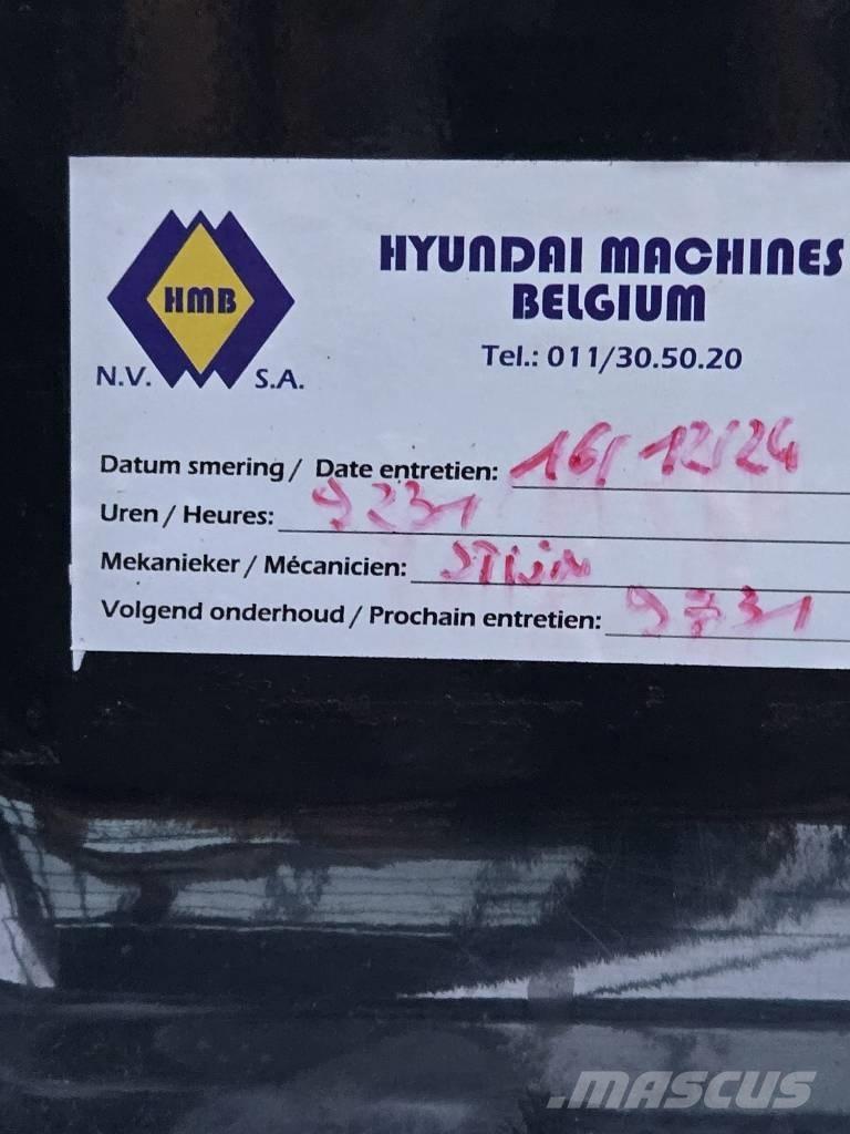 Hyundai R 180W-9A Pelle sur pneus