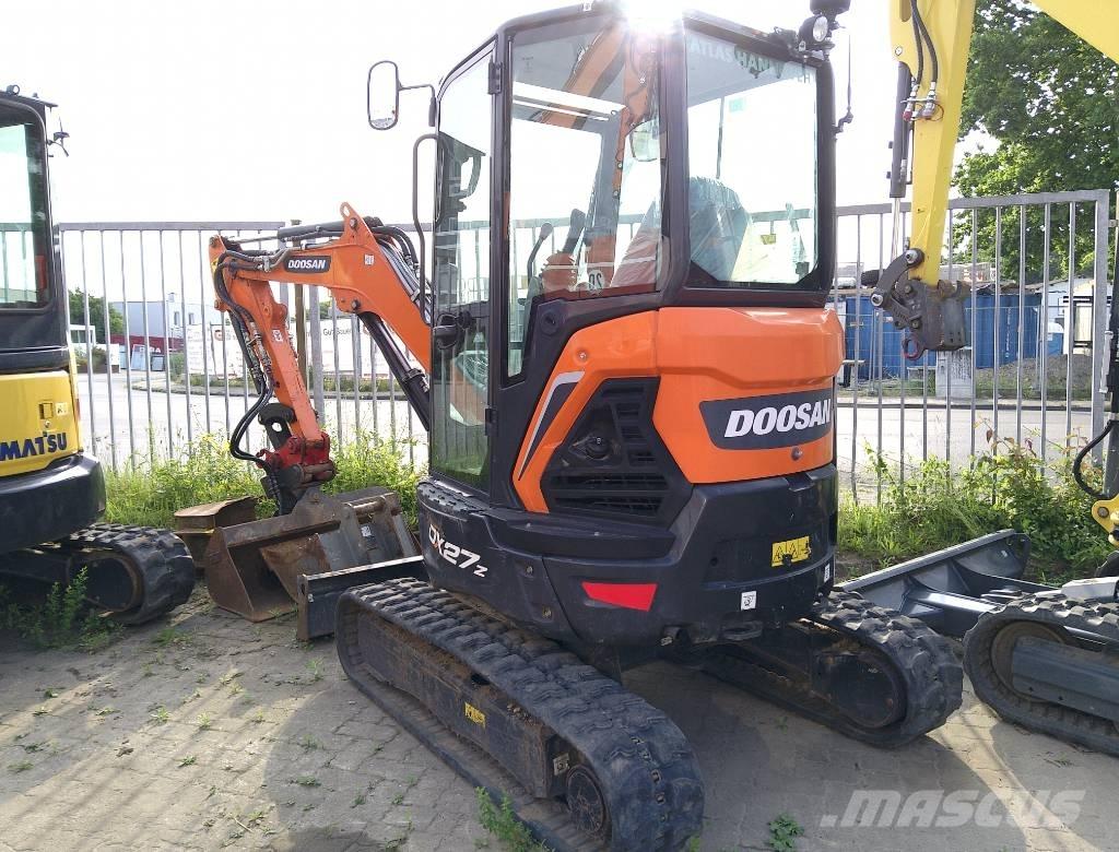 Doosan DX 27 Z Mini pelle < 7t