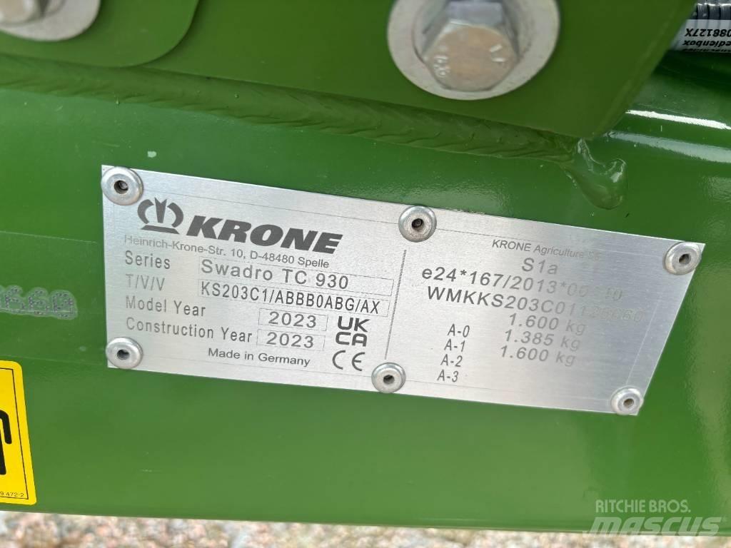 Krone Swadro TC 930 Andaineur