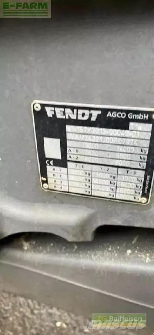 Fendt 724 vario Tracteur