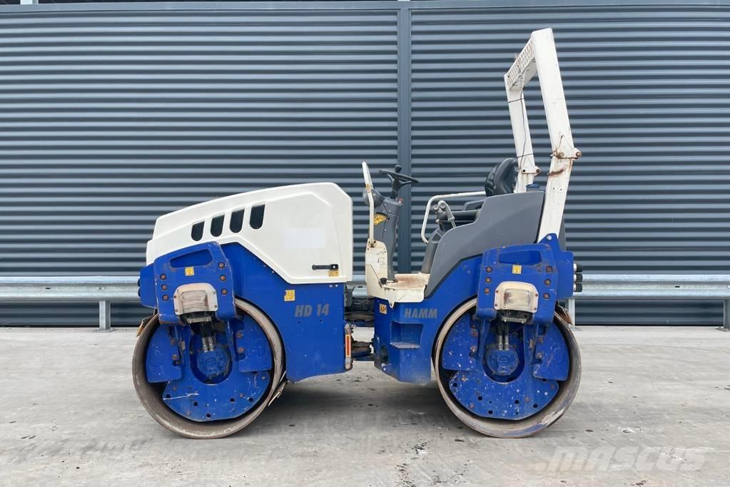 Hamm HD 14 VV Rouleaux tandem