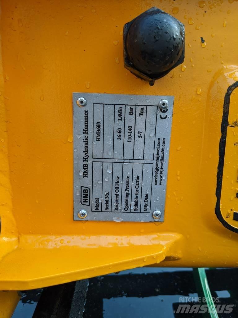  Hanmen HMB680 Marteau hydraulique
