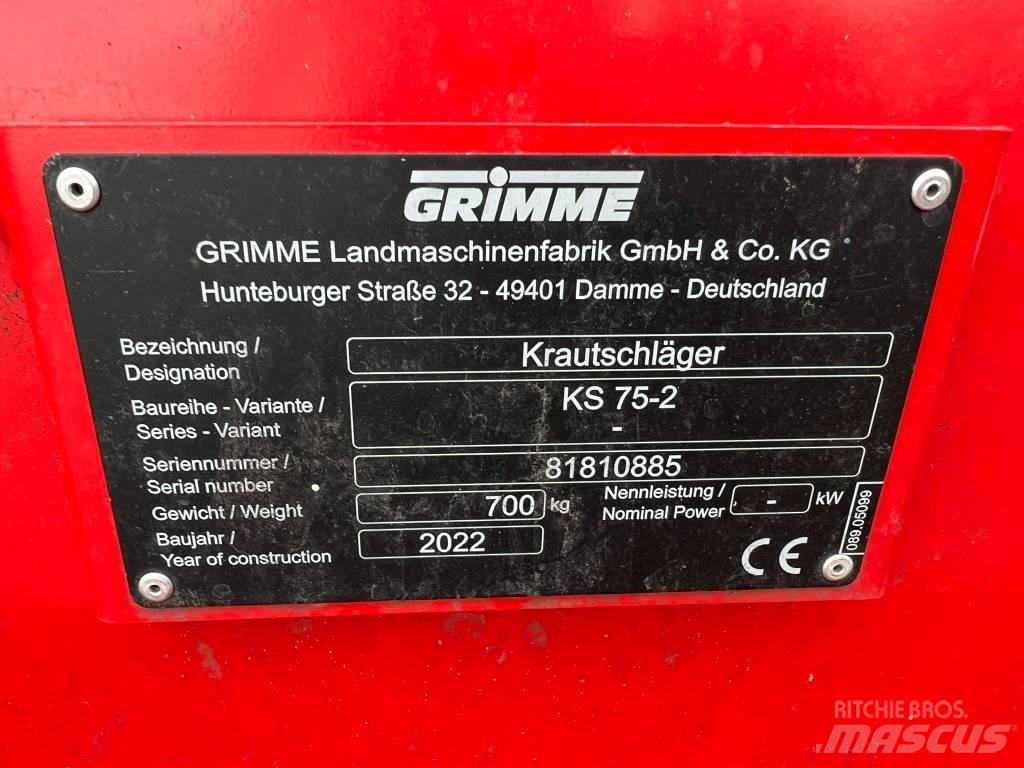 Grimme KS 75-2 Arracheuse de pommes de terre