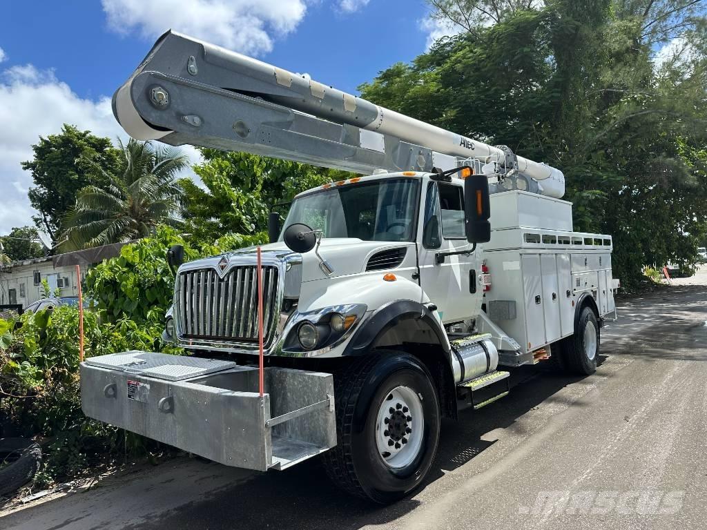 International 7300 Camion nacelle
