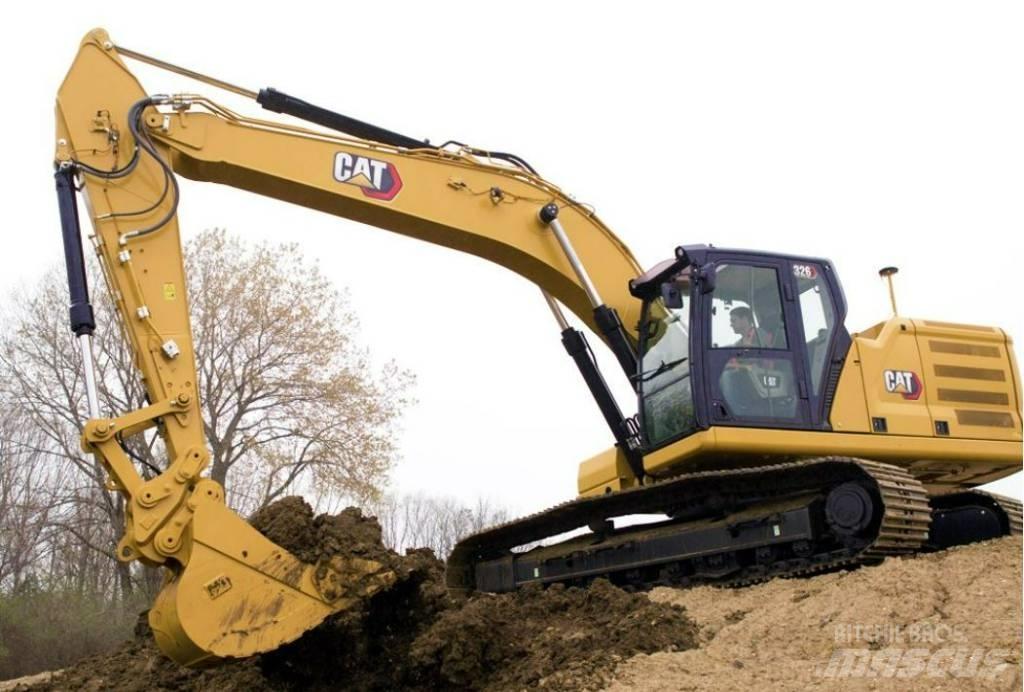 CAT 326 F UTHYRES Pelle sur chenilles