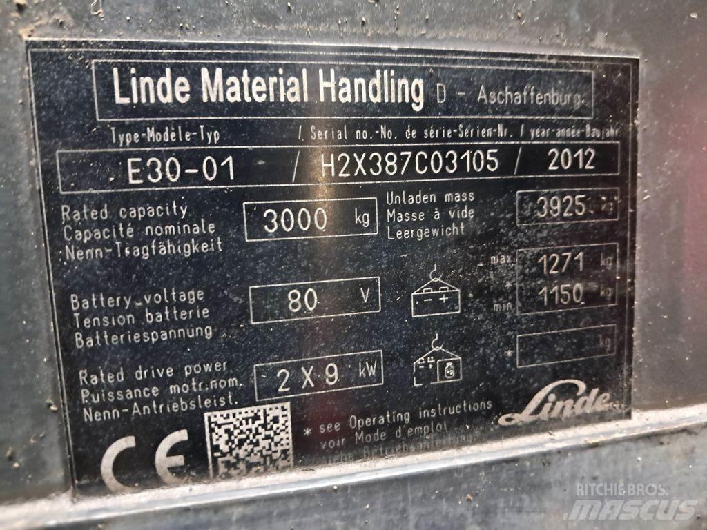 Linde E30-01 Chariots élévateurs électriques