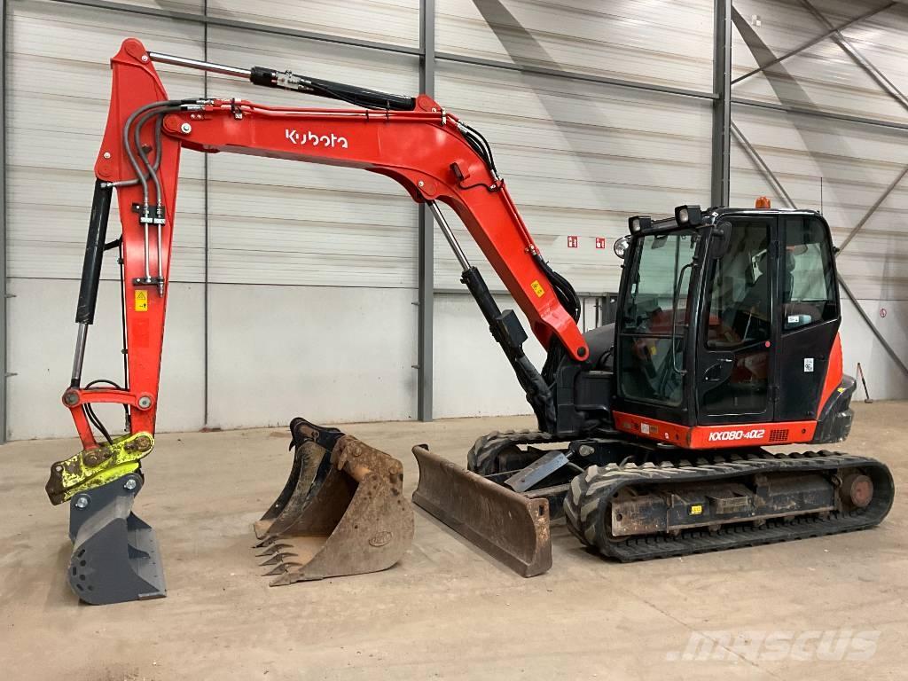 Kubota KX 080-4 A 2 Mini pelle 7t-12t
