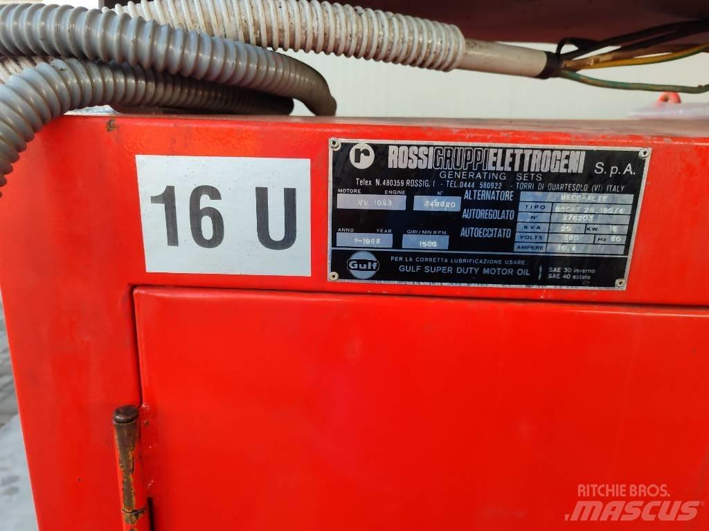 Rossi 16u Générateurs diesel