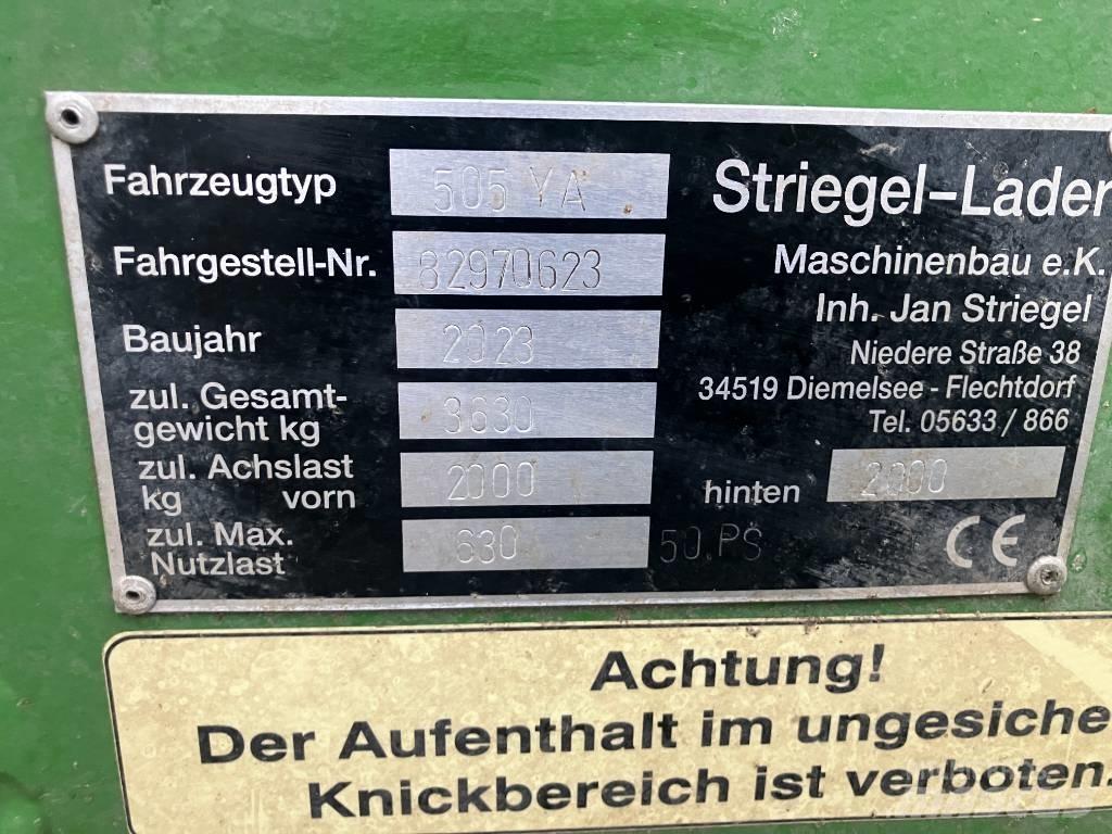 Striegel 505ya Mini chargeuse