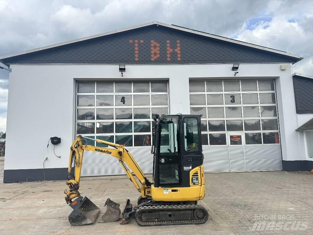 Komatsu PC 16 R-3HS Mini pelle < 7t