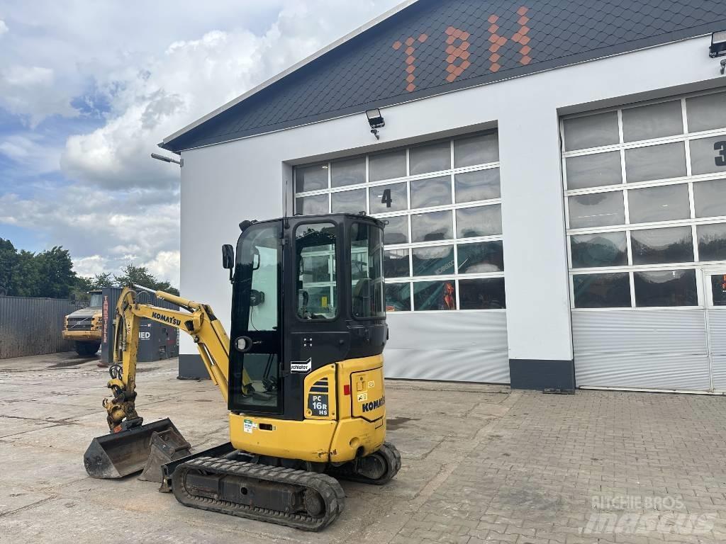 Komatsu PC 16 R-3HS Mini pelle < 7t