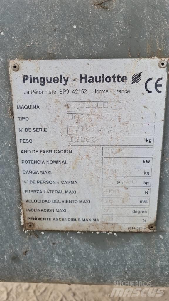 Haulotte HA 20 PX Nacelles articulées