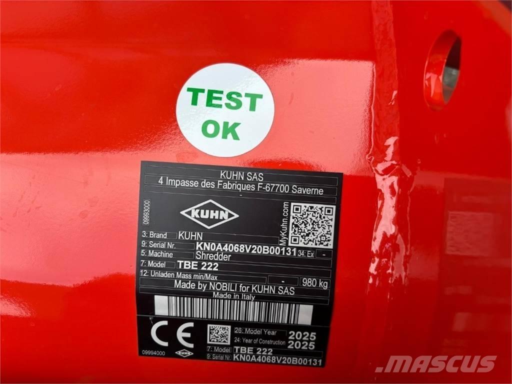 Kuhn TBE 222 Entretien du sol - Autres