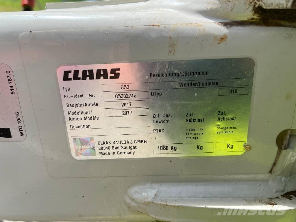 CLAAS Volto 800 Rateau faneur