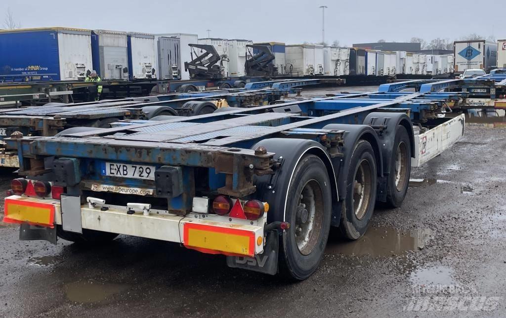 Krone Krone SDC27 Semi remorque porte container