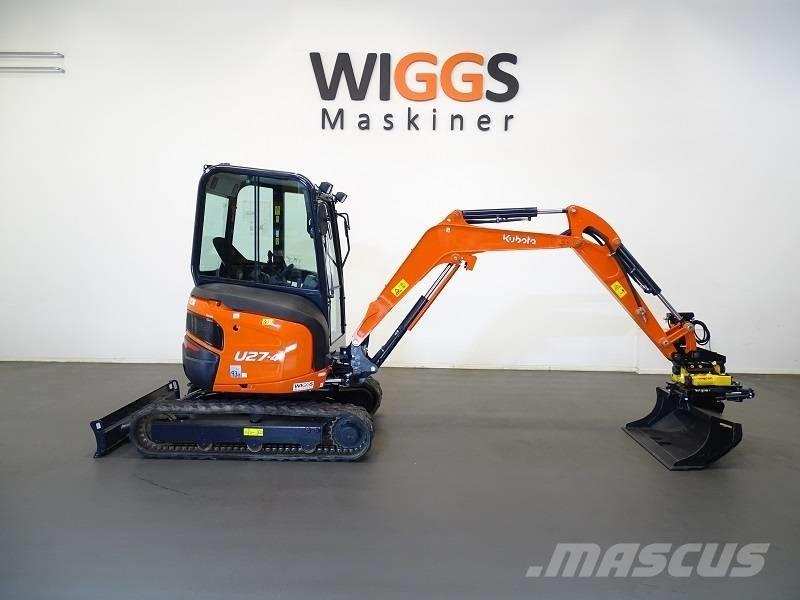 Kubota U 27-4 Mini pelle < 7t