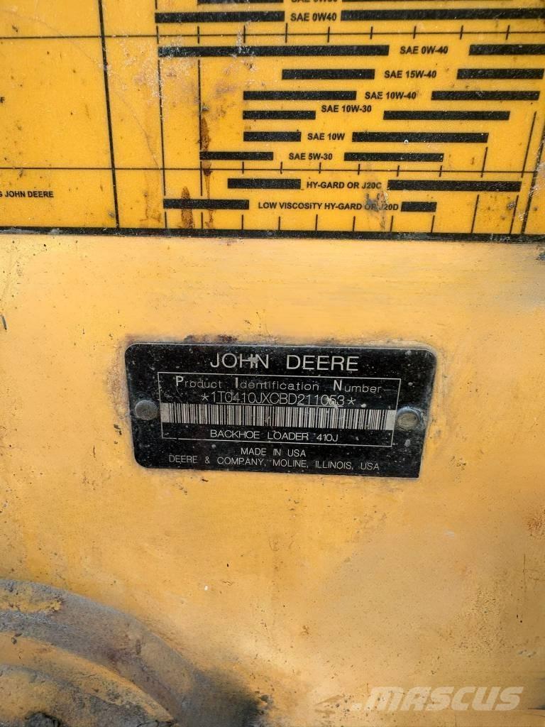 John Deere 410 J Tractopelle