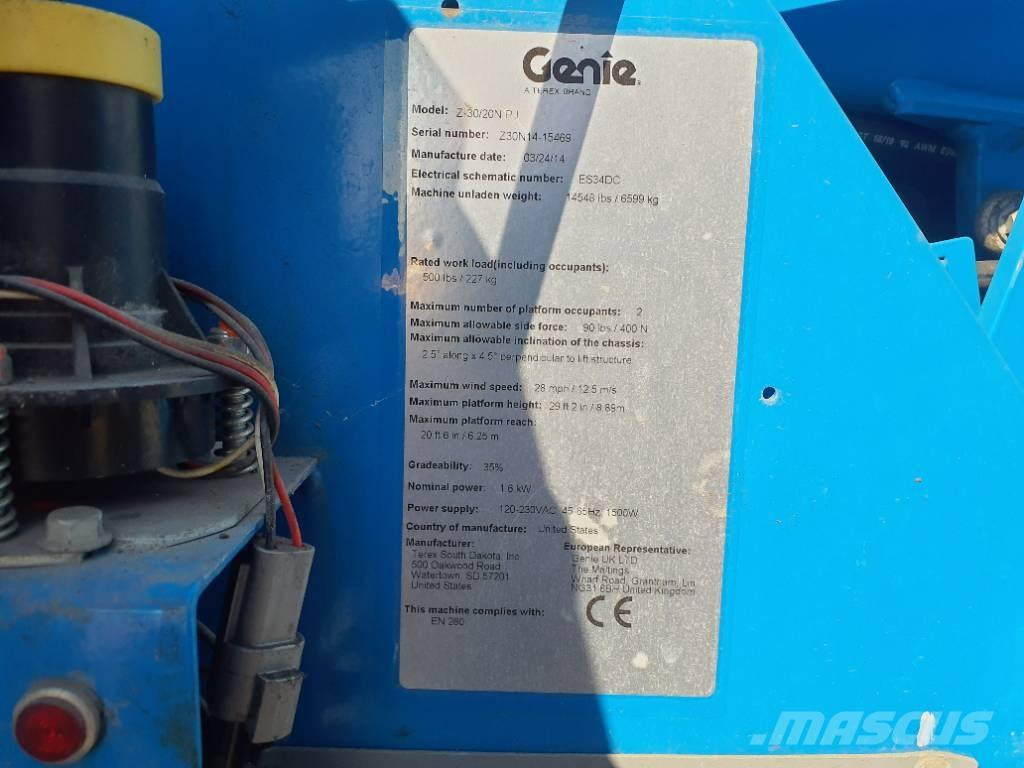 Genie Z30/20N Nacelles articulées