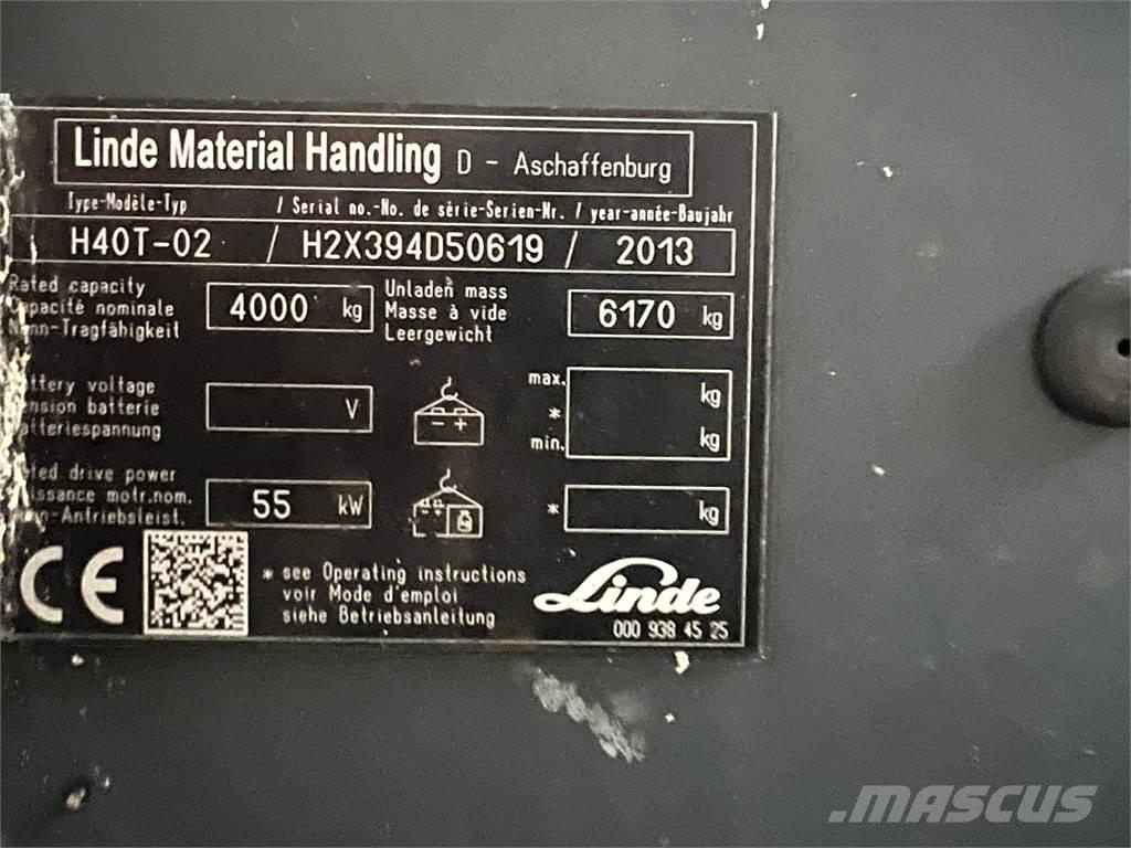 Linde H40T-02 Chariots GPL