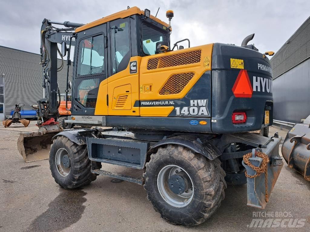 Hyundai HW140A Pelle sur pneus