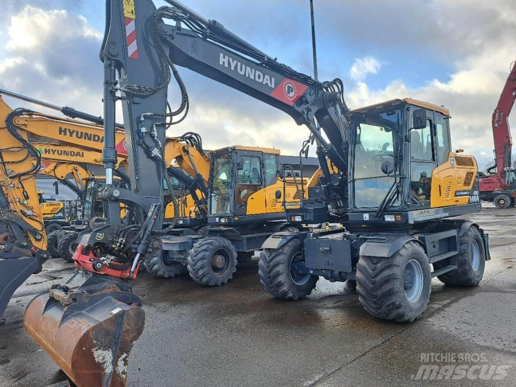 Hyundai HW140A Pelle sur pneus