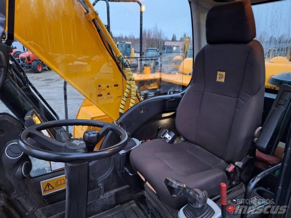 JCB JS 145 W Pelle sur pneus