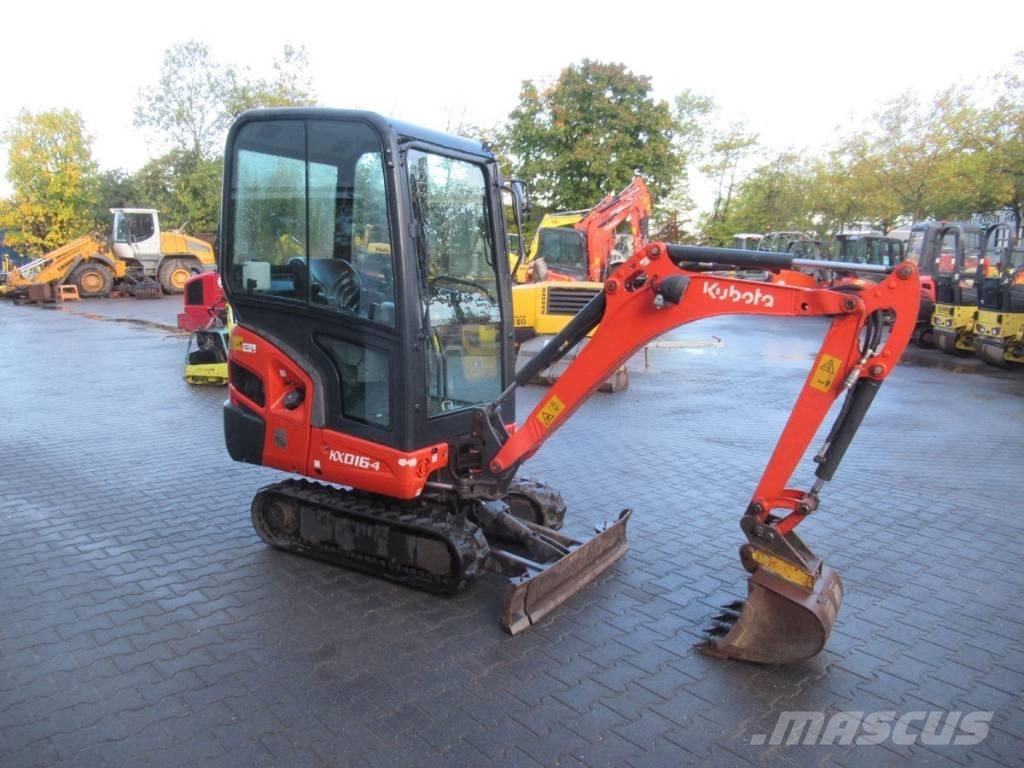 Kubota KX 016-4 Mini pelle < 7t