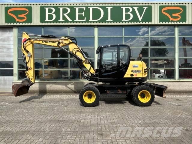 Yanmar TW110W Pelle sur pneus