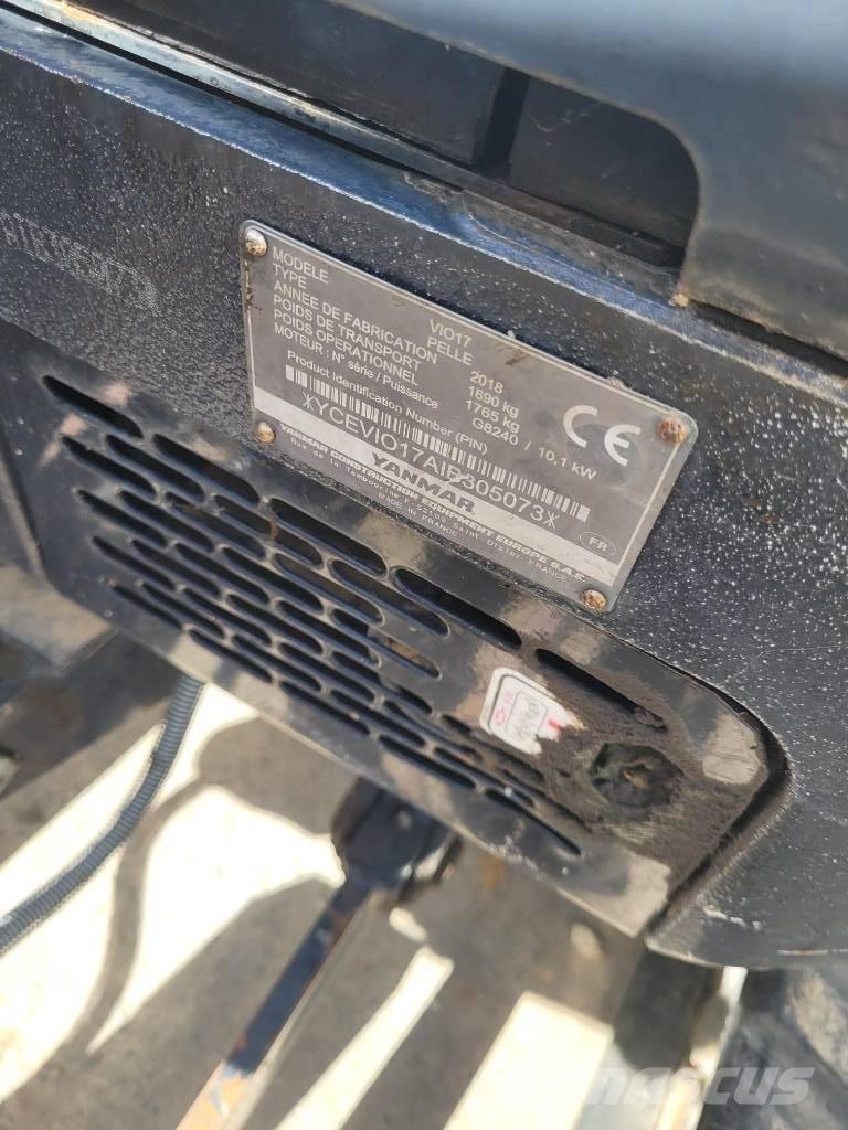 Yanmar Vio 17 U Mini pelle < 7t