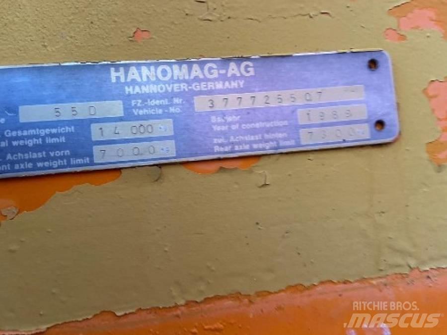 Hanomag 55 D Chargeuse sur pneus