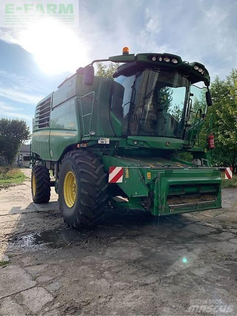 John Deere t660 Moissonneuse batteuse