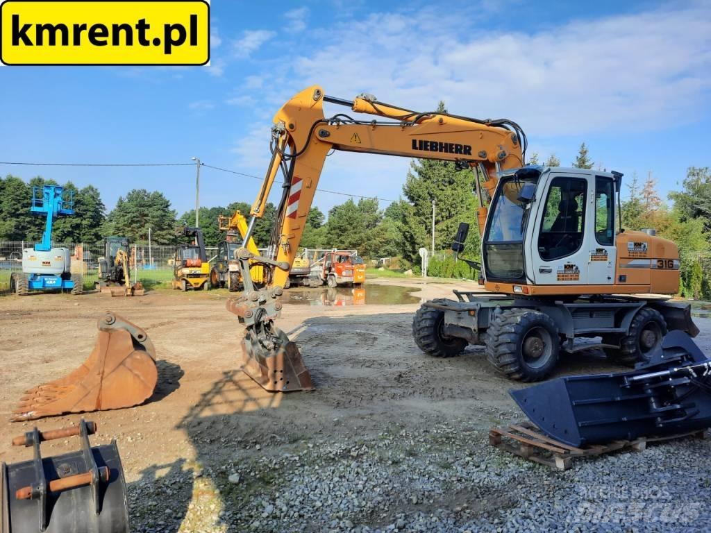 Liebherr A 316 Pelle sur pneus