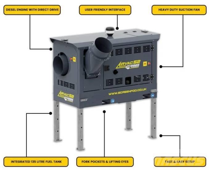 Screenpod Airvac 52 Station de triage