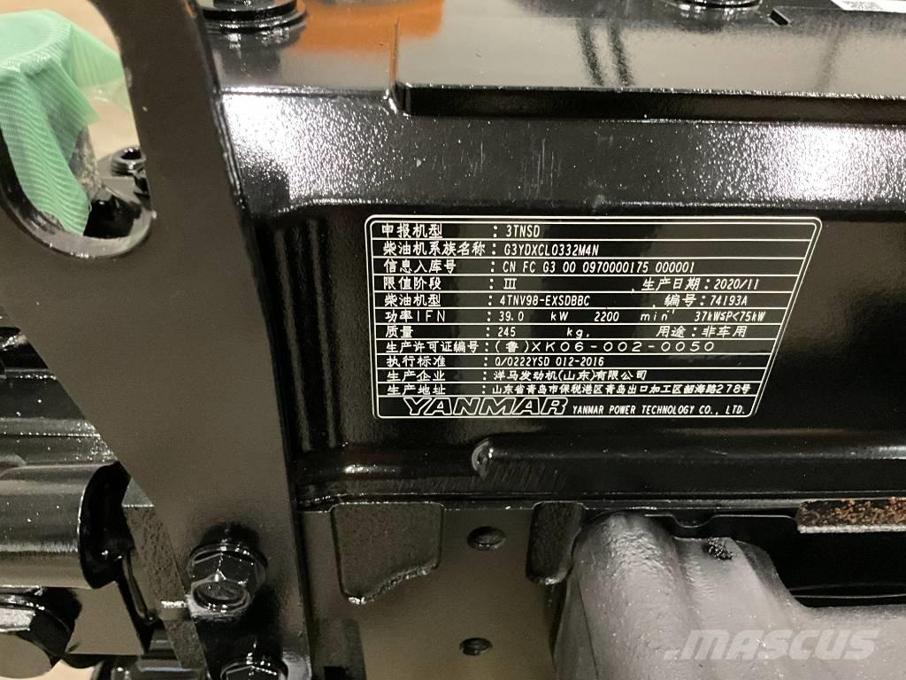 Yanmar 4TNV98 UNUSED Moteur