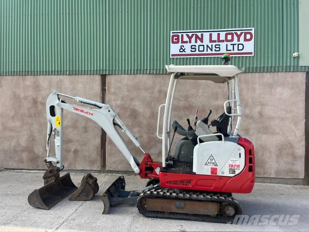 Takeuchi TB 216 Mini pelle < 7t