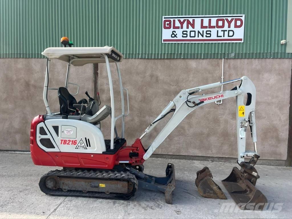 Takeuchi TB 216 Mini pelle < 7t