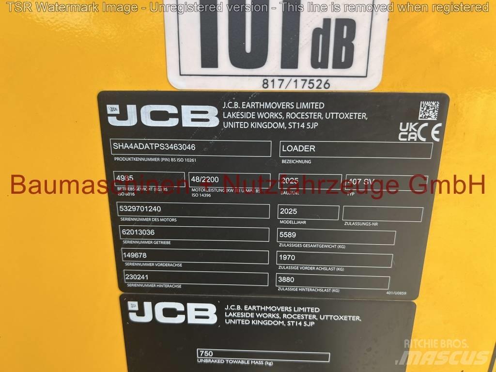 JCB 407 Klima -Demo- Chargeuse sur pneus