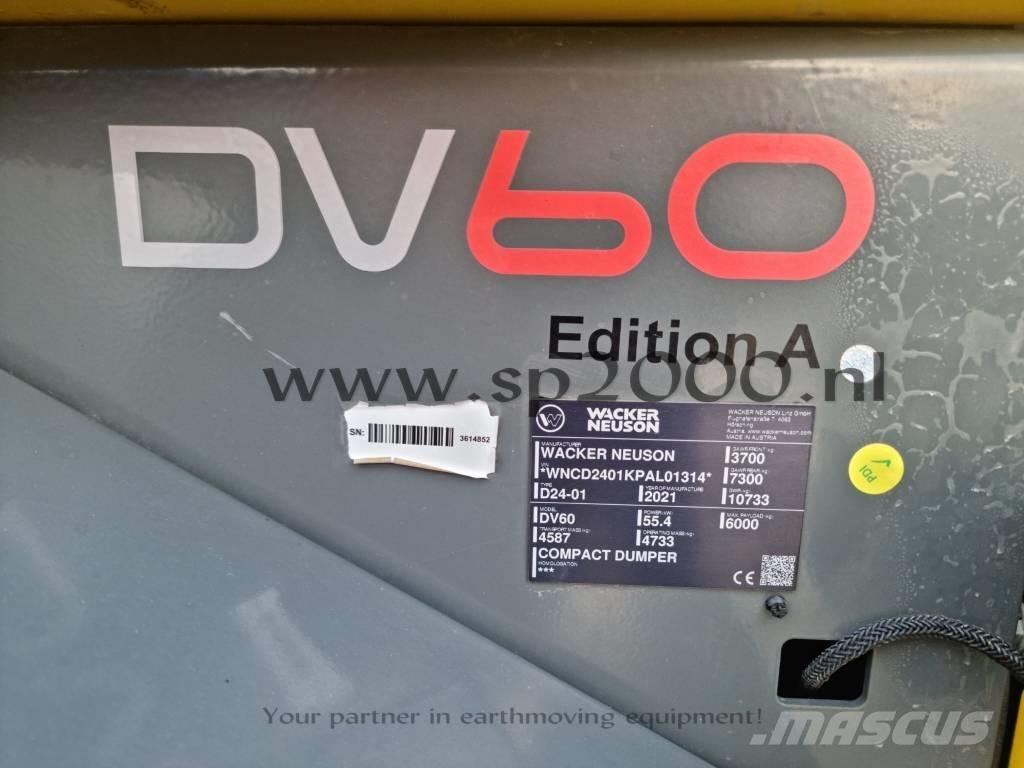 Wacker Neuson DV 60 Mini tombereau