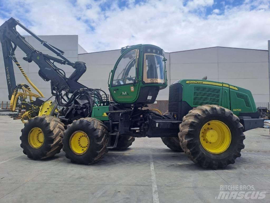 John Deere 1470E Abatteuse