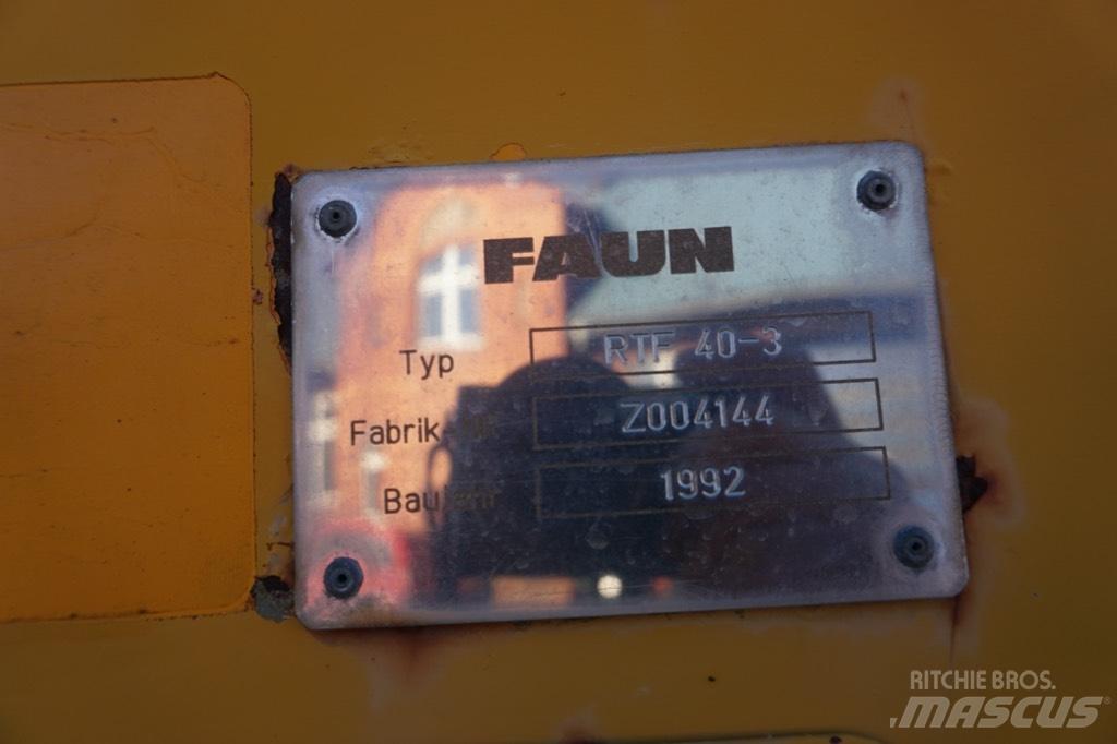 Faun RTF 40-3 Grues tout terrain