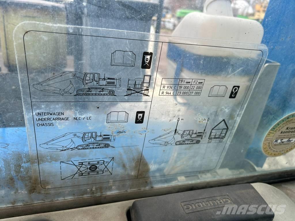 Liebherr R 944 C V Pelle de démolition