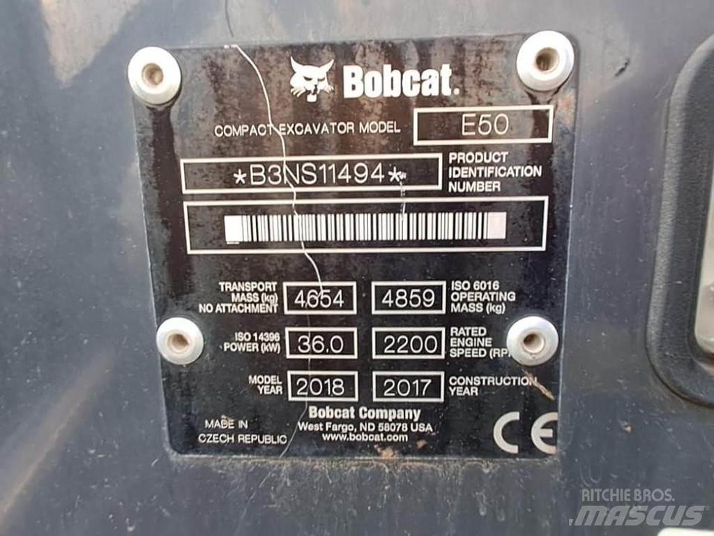 Bobcat E50 Mini pelle < 7t