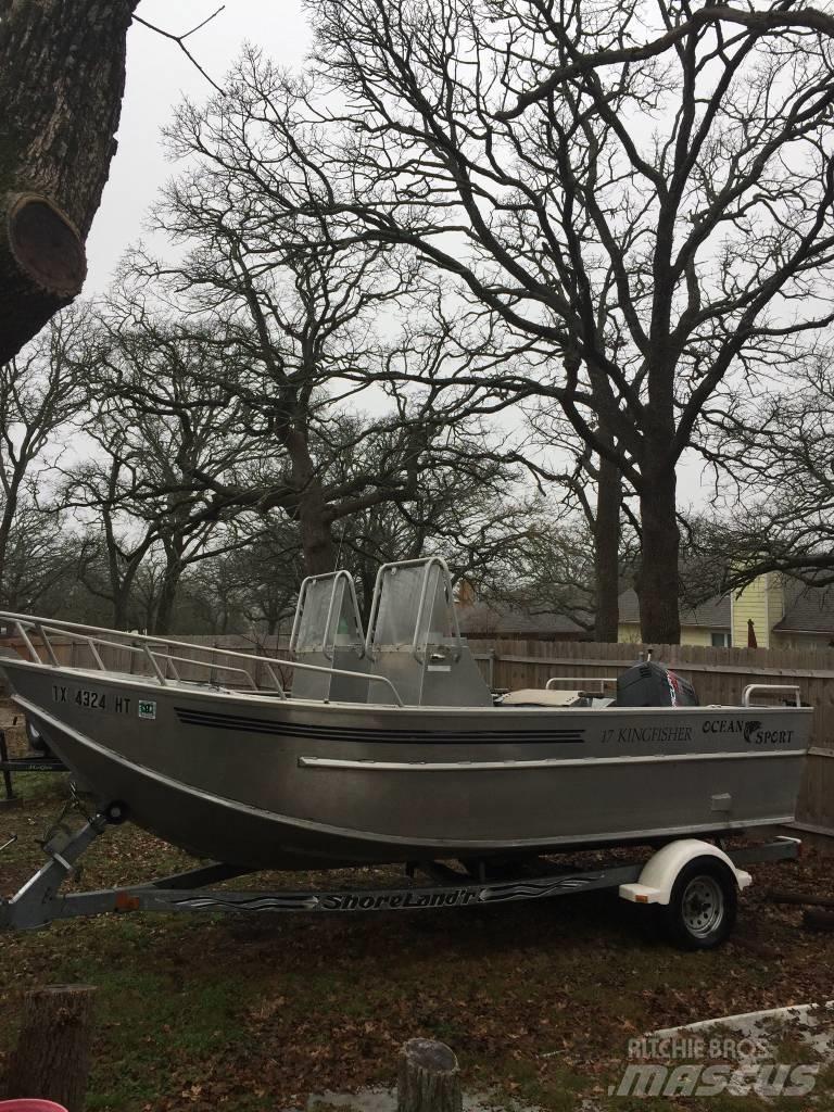  Kingfisher 17' Bateaux de travail, barges et pontons