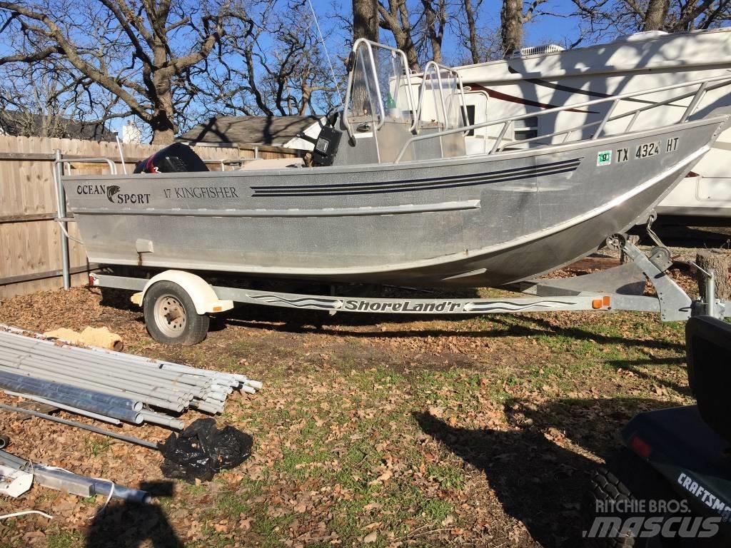  Kingfisher 17' Bateaux de travail, barges et pontons