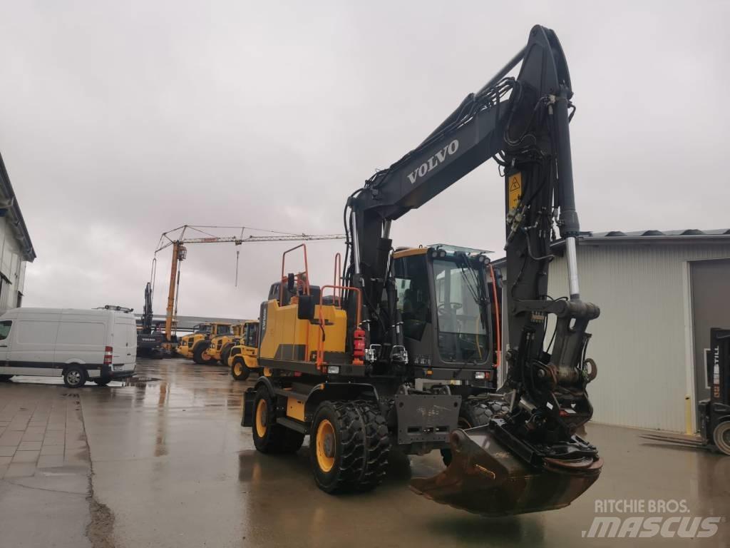 Volvo EW160E Pelle sur pneus