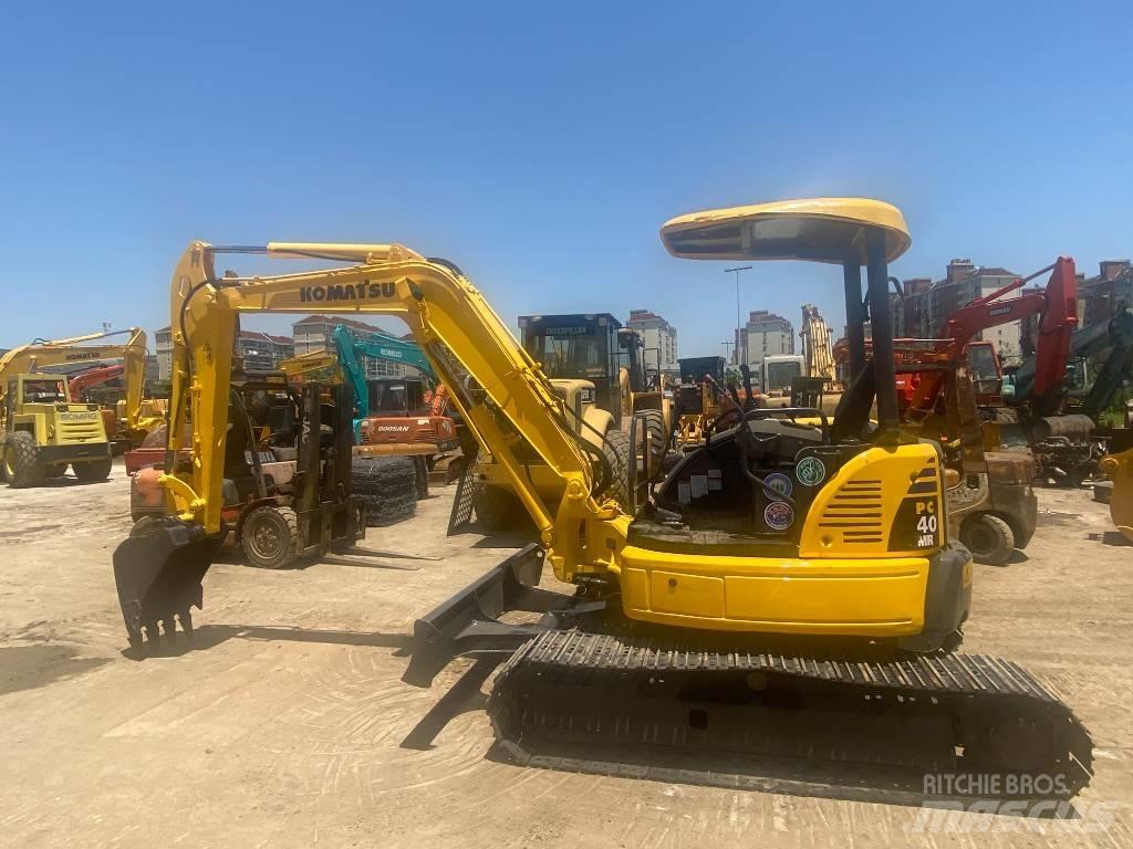Komatsu PC 40 MR-2 Mini pelle < 7t