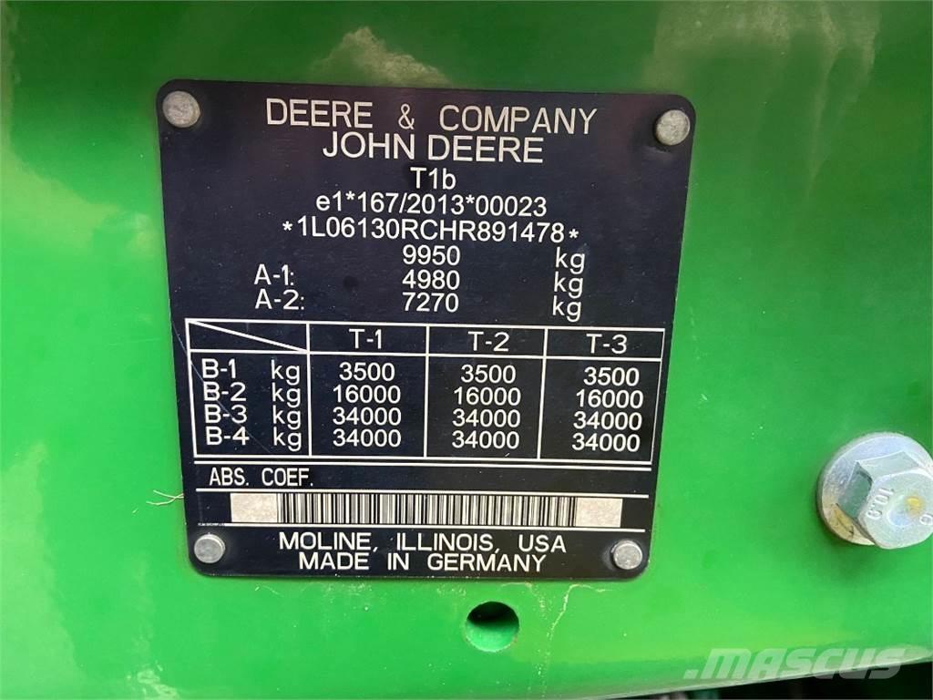 John Deere 6130R Tracteur