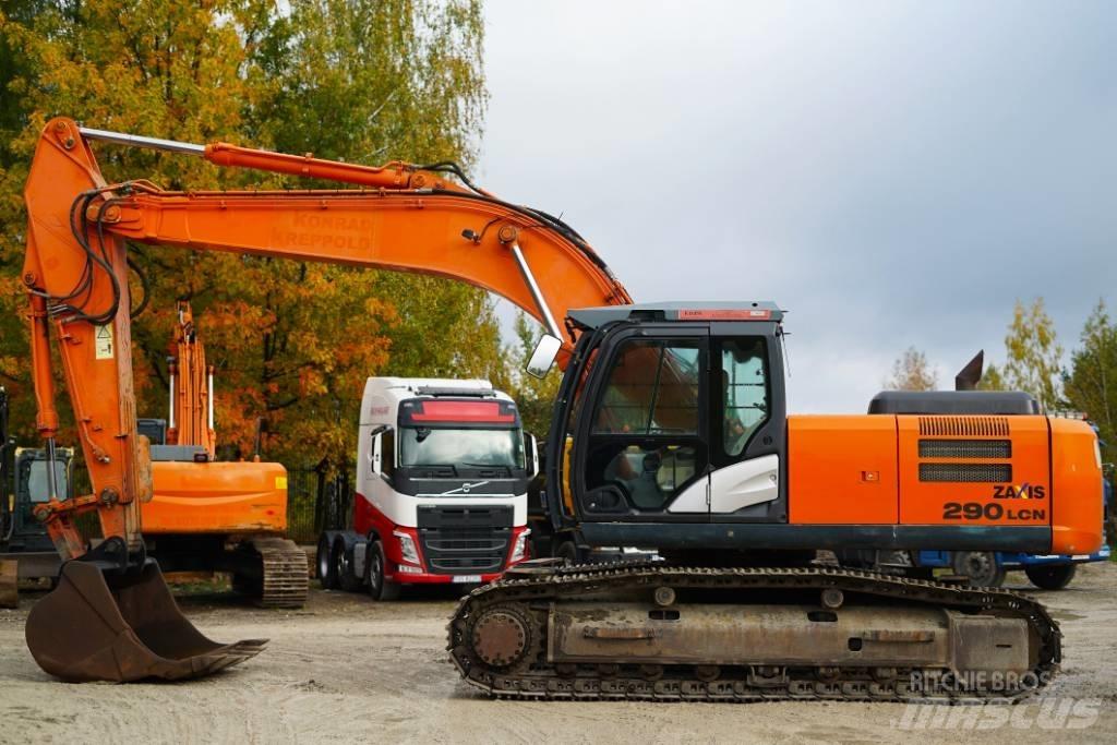 Hitachi ZX 290 Pelle sur chenilles