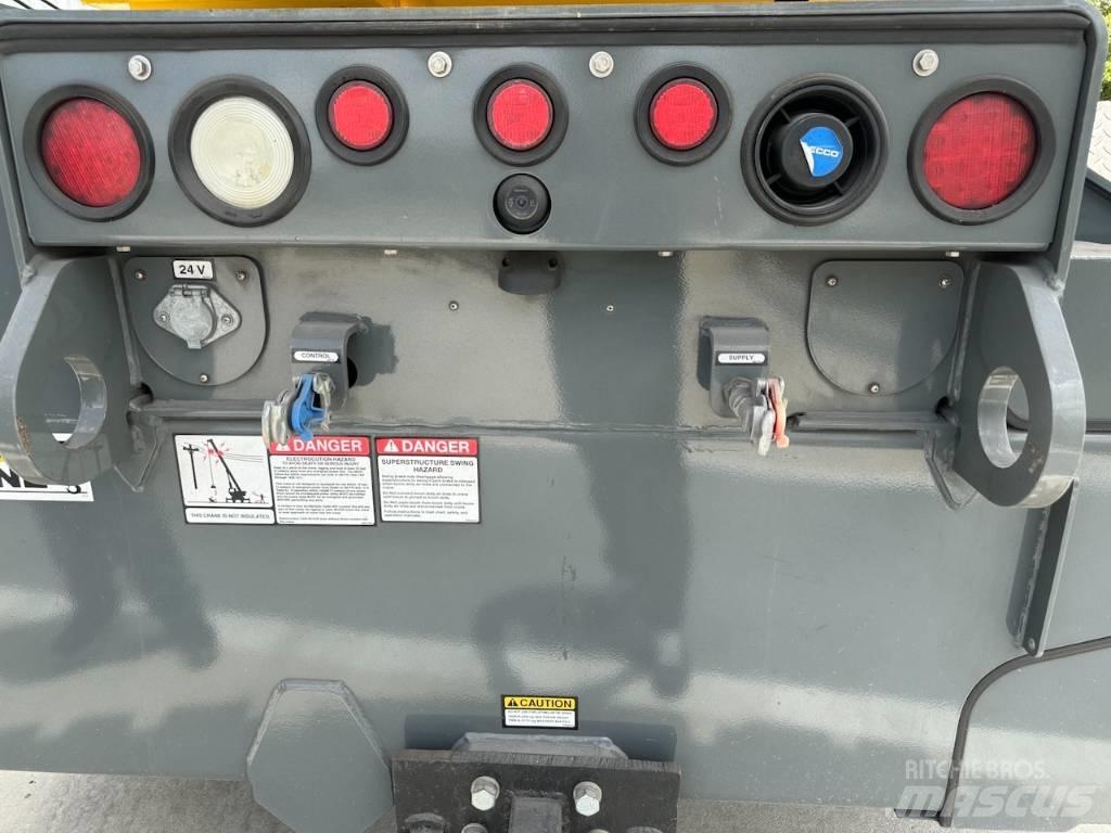 Grove TMS 9000-2 Camion plateau ridelle avec grue