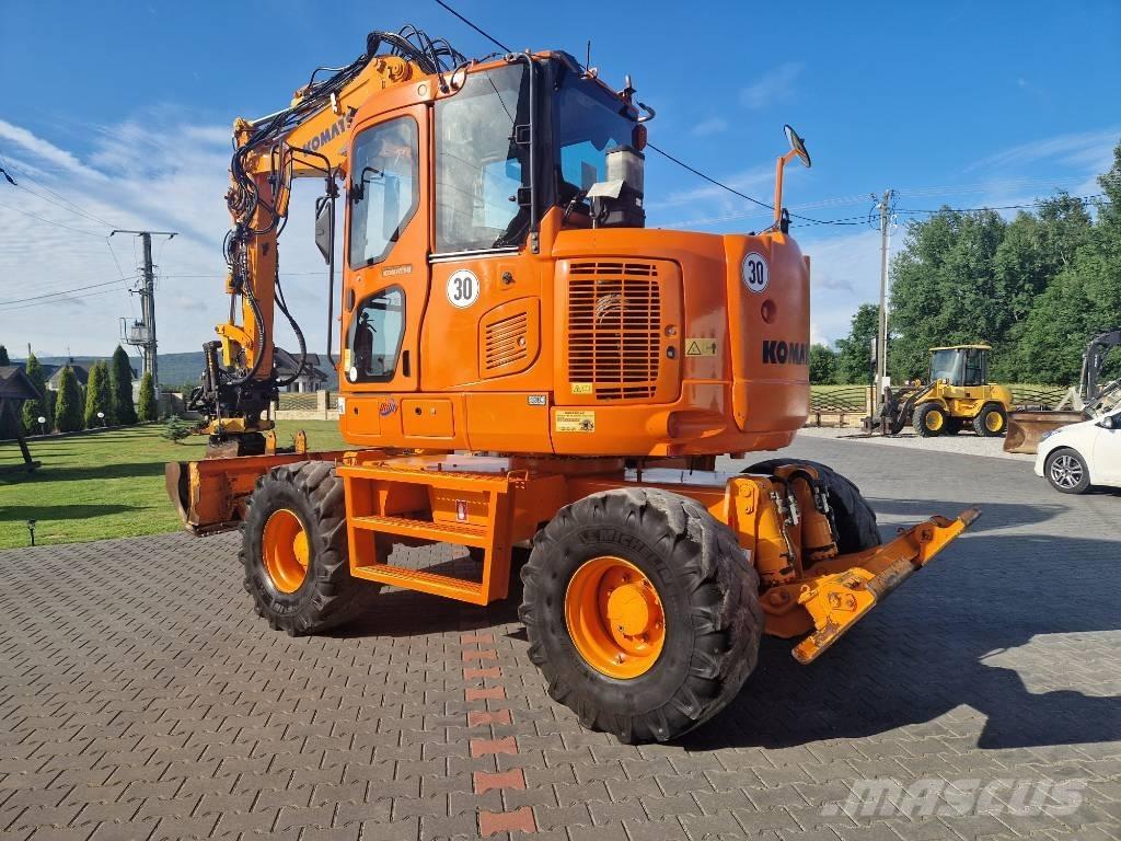 Komatsu PW110 Pelle sur pneus